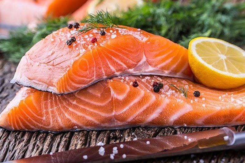 cá hồi - thực phẩm giảm cân