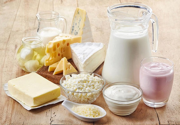 sữa và các sản phẩm từ sữa