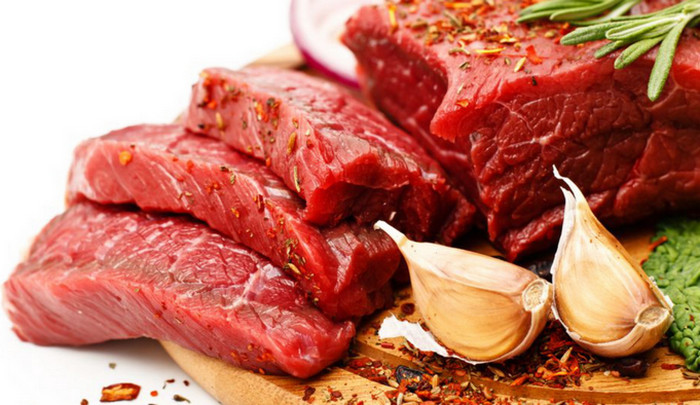 Thịt đỏ -  top thực phẩm giàu Protein